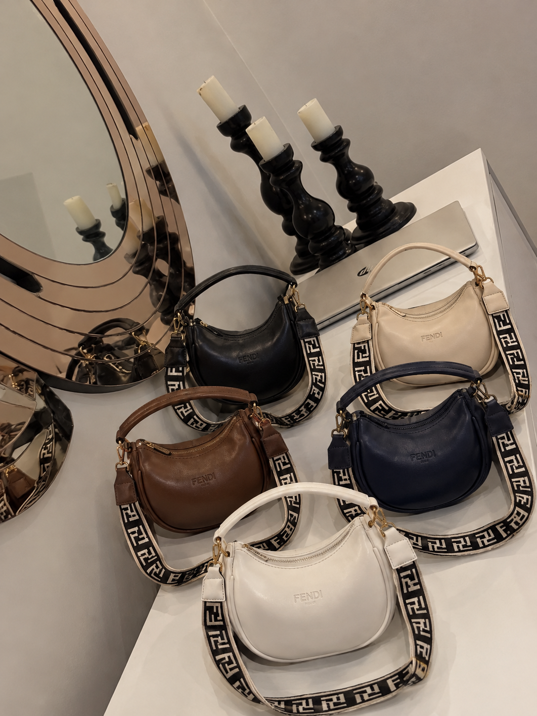 کیف پینترستی طرح فندی دخترانه و زنانه💕😍🛍️